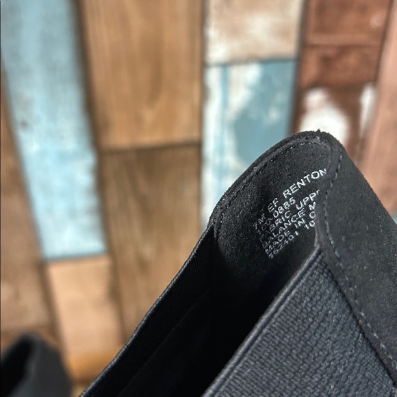 East 5th memory foam Chic Black Heeled Shoes - Picture 3 of 13